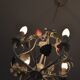 Lustre ceiling design flowers of the 60s art nouveau