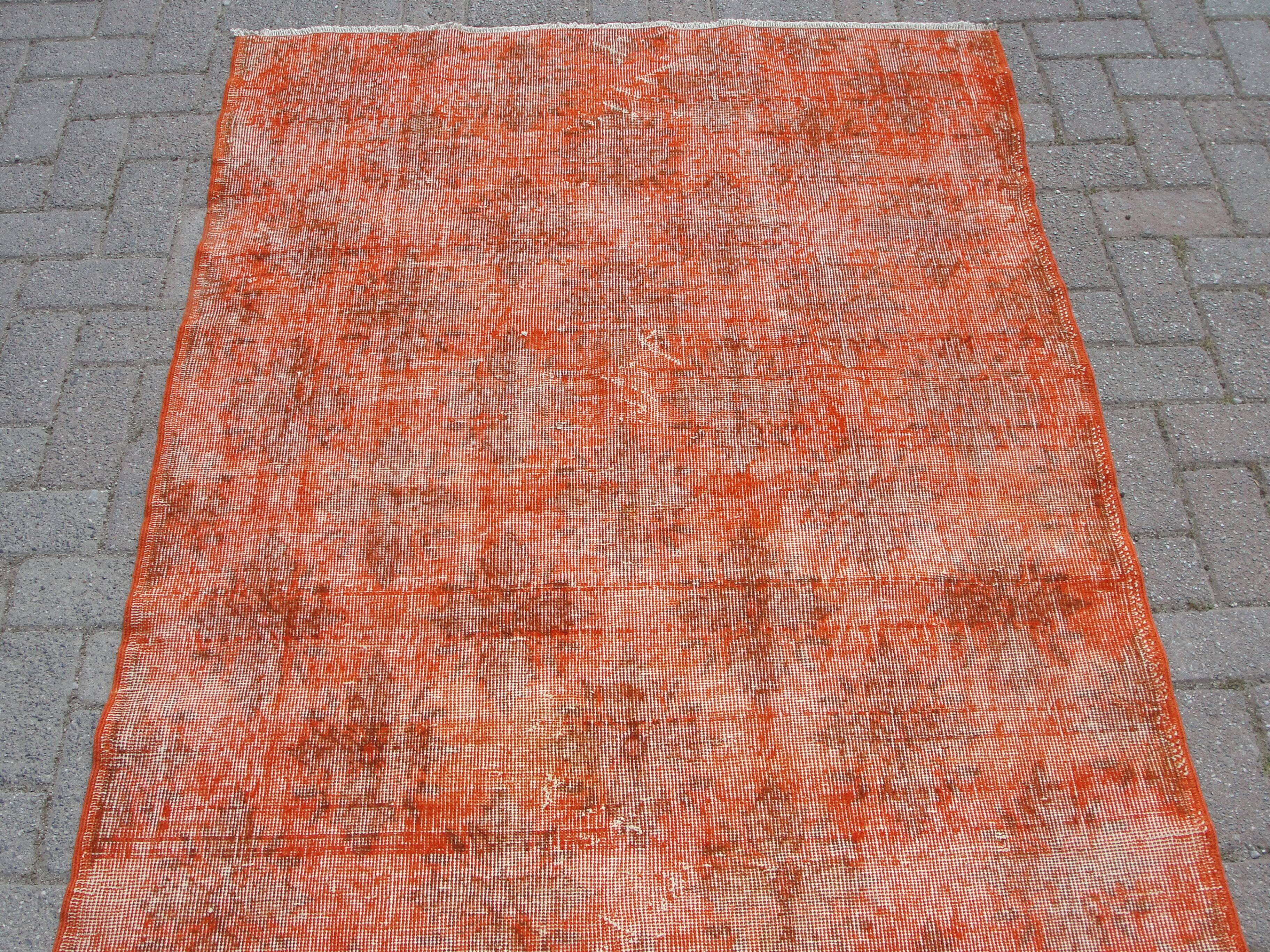 Orange Area Rugs for bedroom