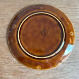 6 Sarreguemines dessert plates 1970
