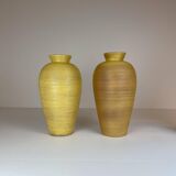 Pair of Art Deco floor vases by Upsala Ekeby, Sweden, 1940s