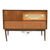 Vintage radio cabinet