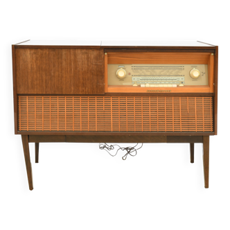 Vintage radio cabinet