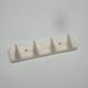 Coat rack / vintage hook with 4 prongs — decore (made in france, 1970s)