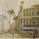 Francisco Planas Doria, Cityscape Painting, Barcelona