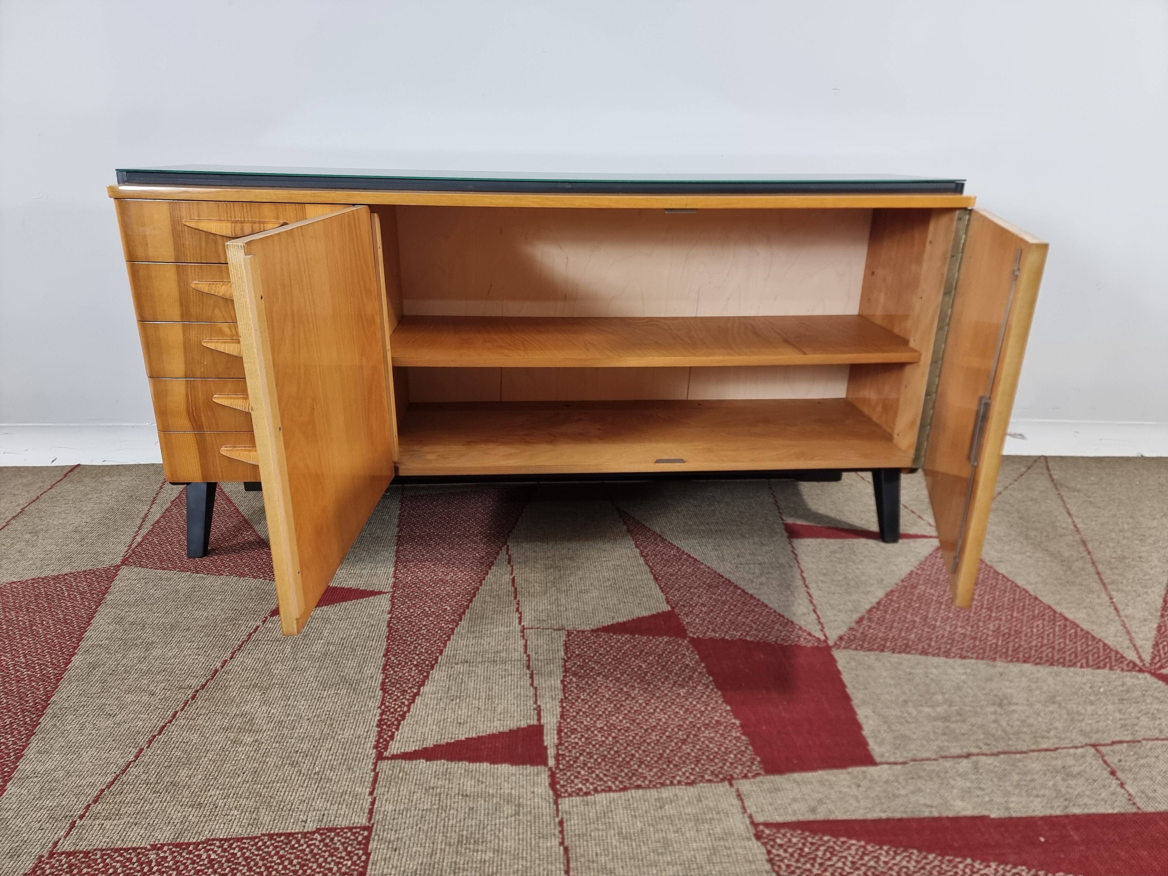 Vintage Brown Cabinet from Tatra, 1970s