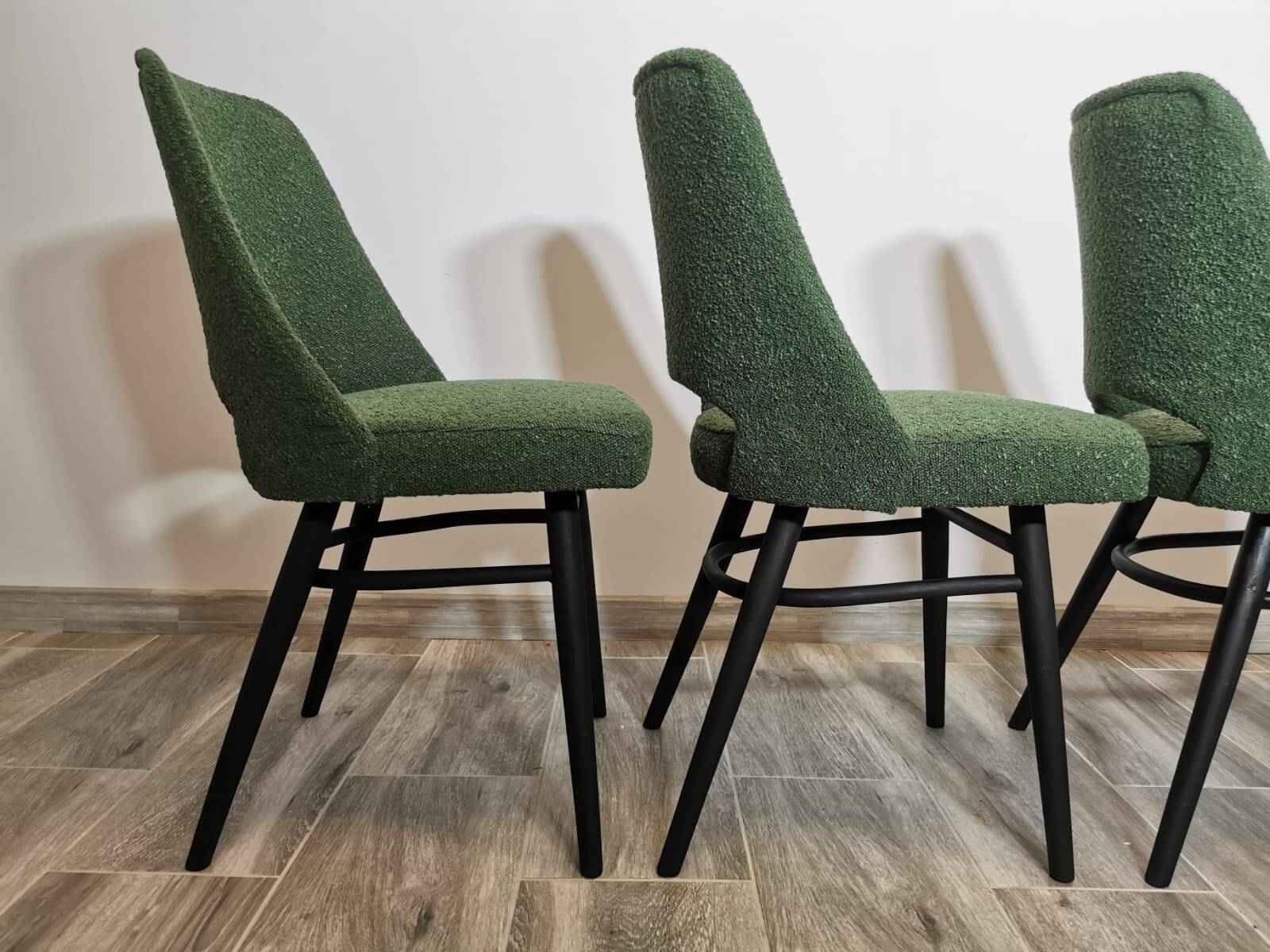 Dining Chairs by Radomir Hoffman for Ton, 1950s, Set of 4