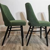 Dining Chairs by Radomir Hoffman for Ton, 1950s, Set of 4