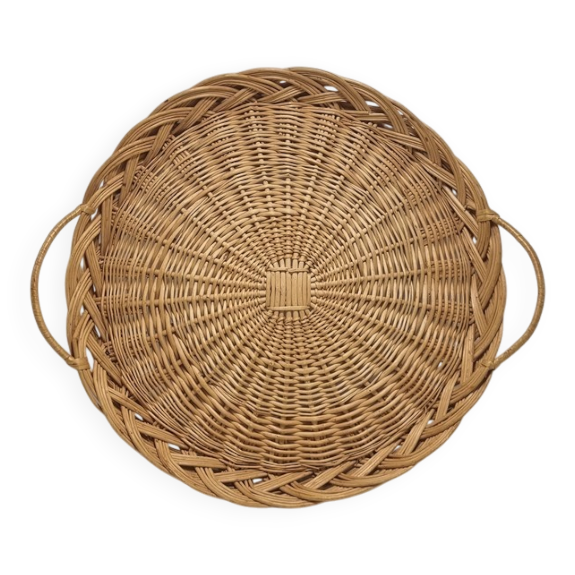 Wicker tray