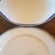 Set of 2 plates digoin sarreguemines model corsica