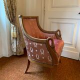 Fauteuil bergère de style Empire