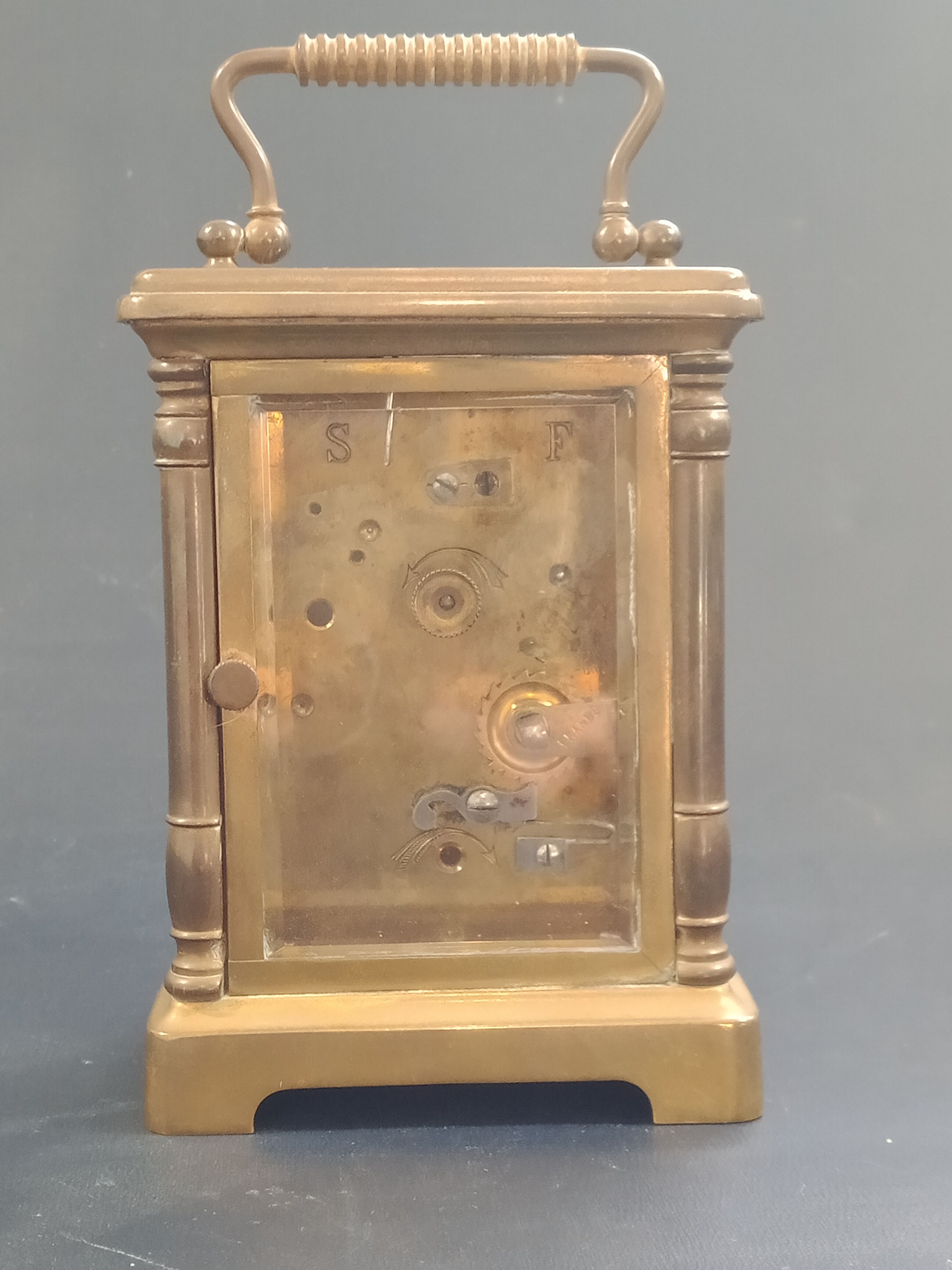 Officer's hanging in gilded and chiseled bronze 19th century