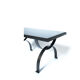 Table d’appoint en fer forgé vintage brutaliste par Raymond Subes