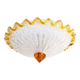 Petite applique ou plafonnier vintage en verre de Murano italien, Italie, années 1970