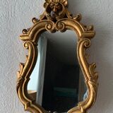 Golden frame mirror 27x50cm