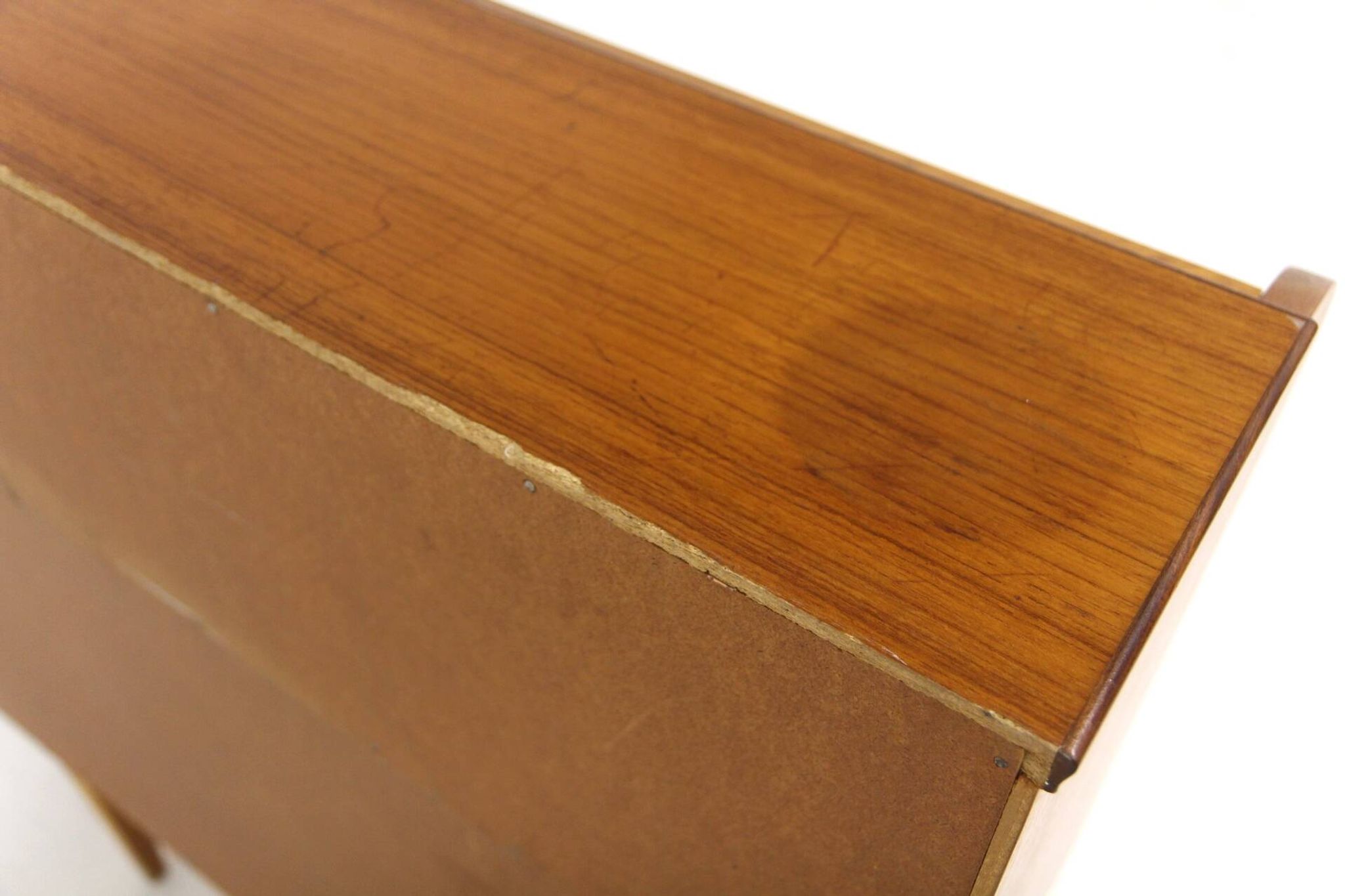 Scandinavian teak secretary, Bröderna Gustafssons, Sweden, 1950