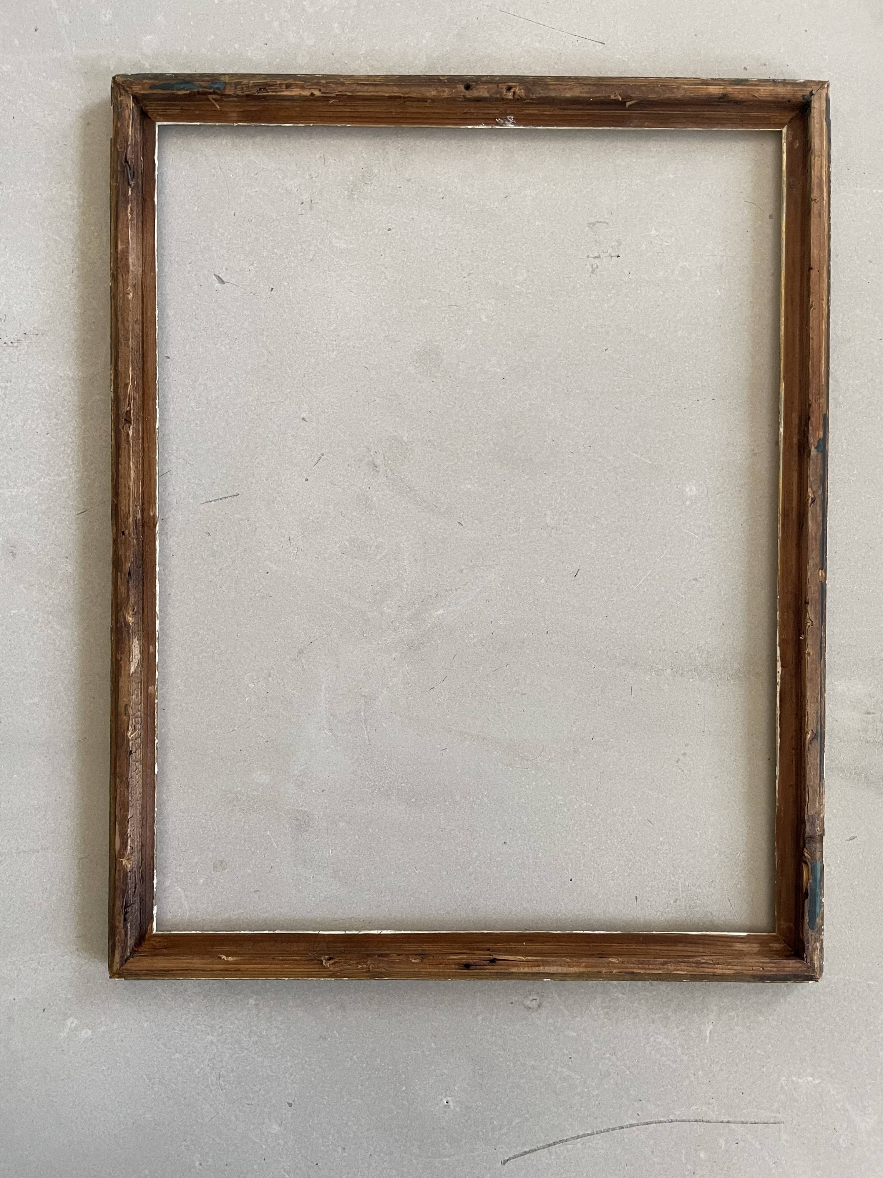 Old golden frame 33x42cm