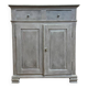 Louis Philippe high sideboard, re-painted and patinated