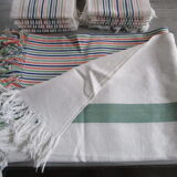 Tablecloth old + 12 napkins to match