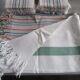 Nappe ancienne+ 12 serviettes assorties