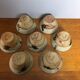 7 ceramic bowls pottery la Colombe