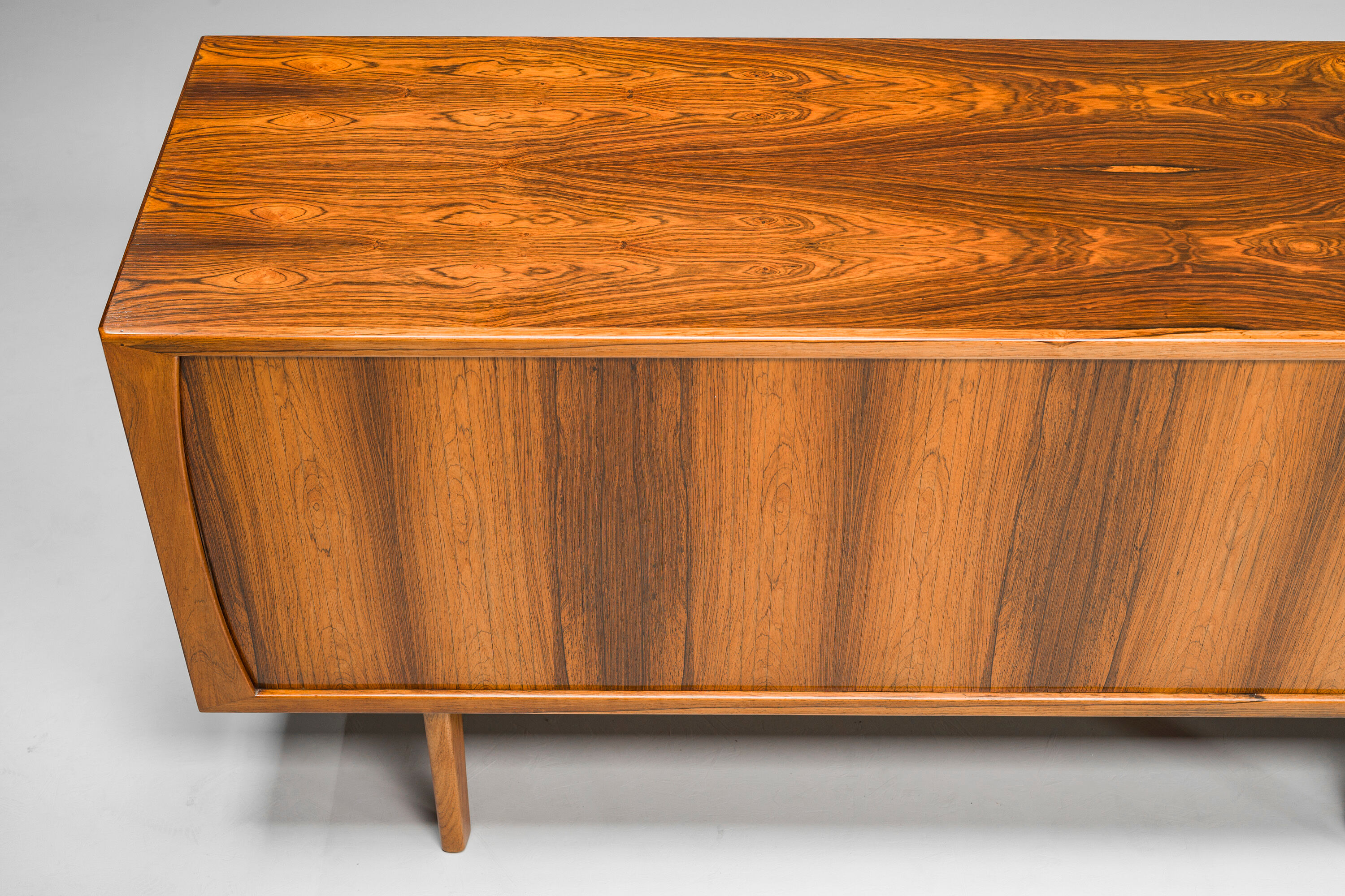 Large Rosewood Sideboard by Henning Kjaernulf for Bruno Hansen, 1950s