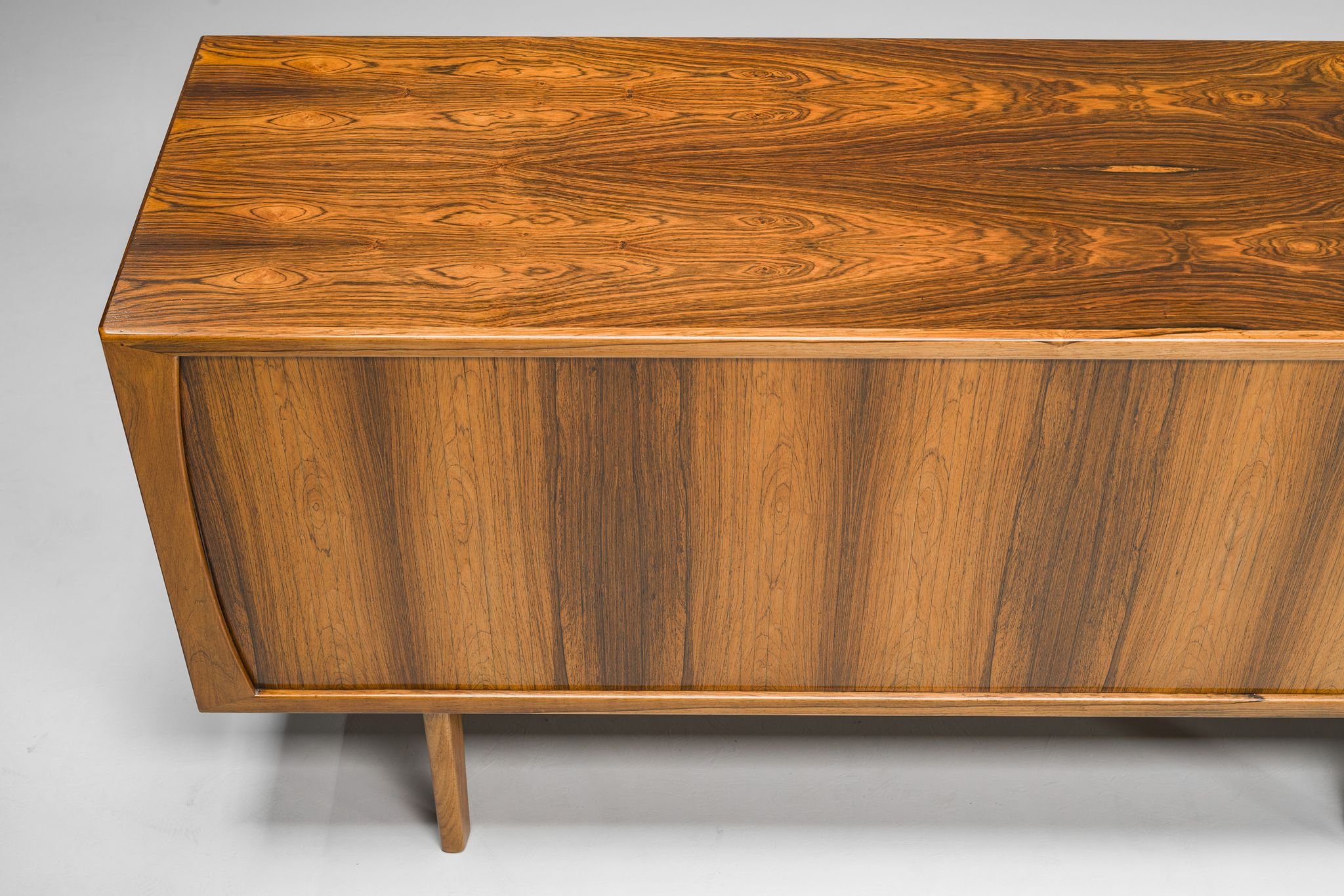 Large Rosewood Sideboard by Henning Kjaernulf for Bruno Hansen, 1950s
