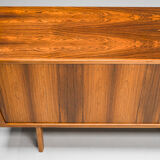 Large Rosewood Sideboard by Henning Kjaernulf for Bruno Hansen, 1950s
