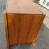 Commode en orme massif vers 1970