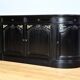 Sideboard of Blackened Oak Paneling, Regency style – Late 19th century