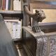 19th century carved wooden chest bench