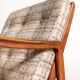 Model 109 Armchair by Ole Wanscher with Footstool, 1950s