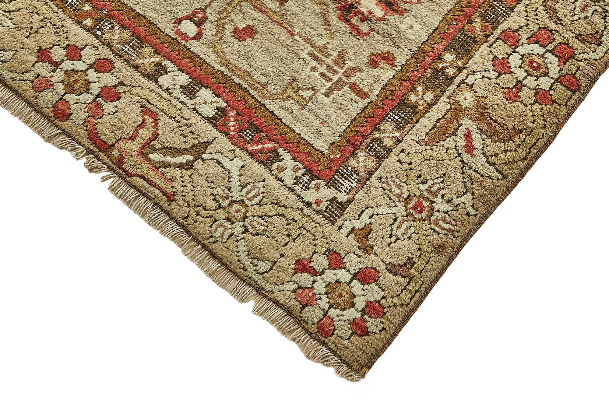 Turkish Vintage Anatolian Rug 112 cm x 187 cm