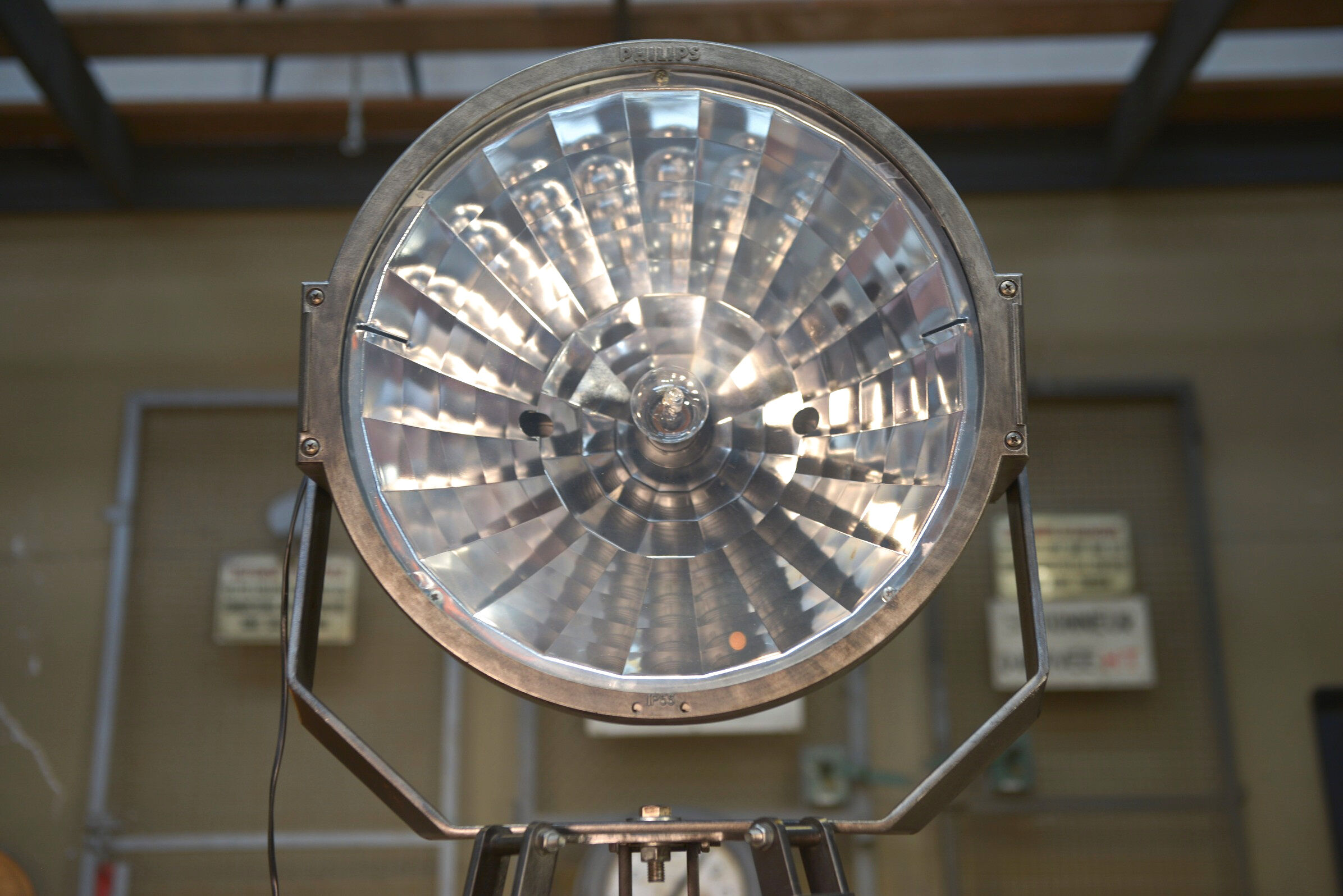 Philips adjustable metal floor projector 1960