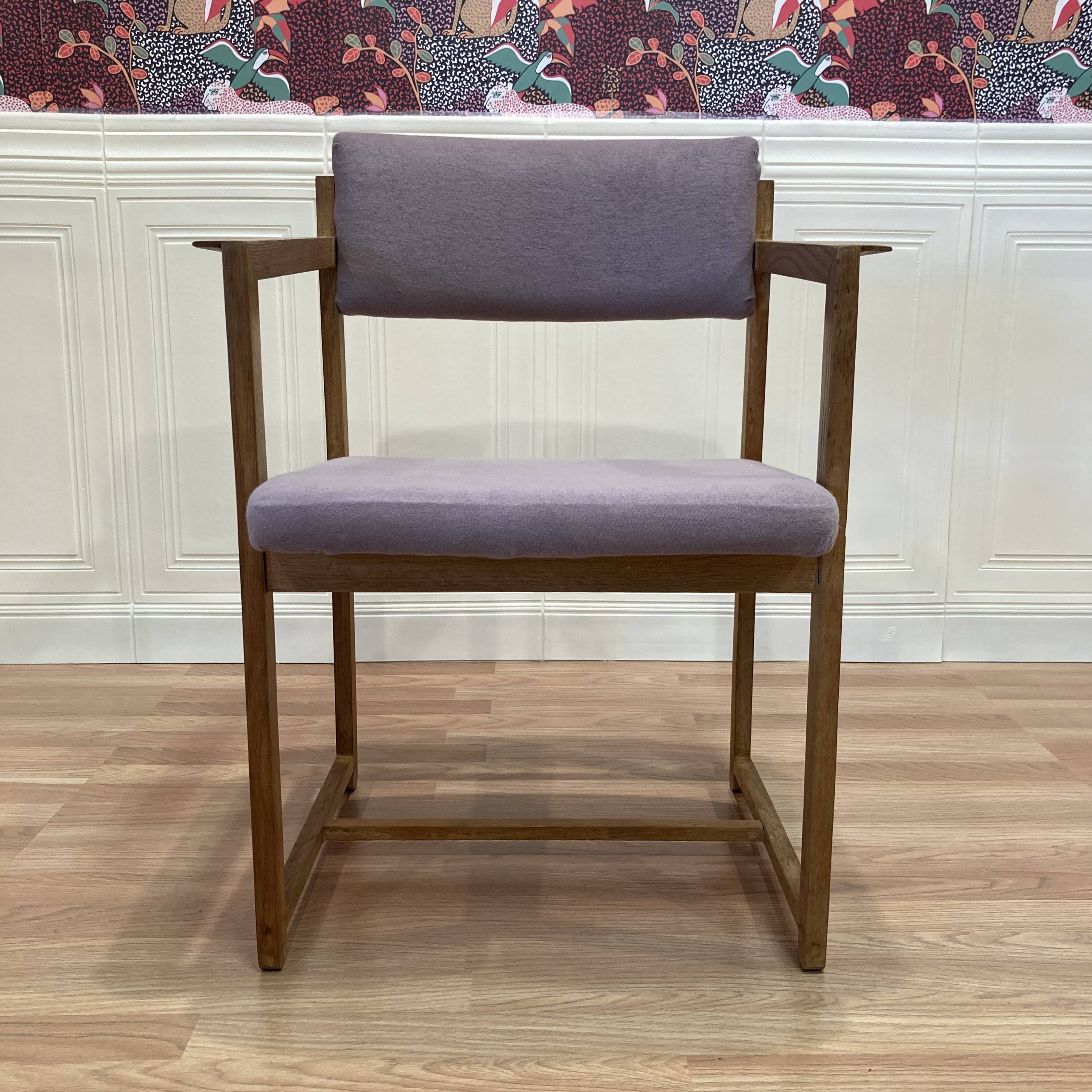 Fauteuil estampille "Design Scandinave" 1960.