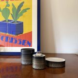 Hans Theo Baumann, Hollywood regency porcelain smoking set, Rosenthal Germa