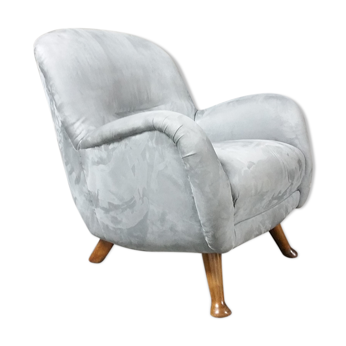 EGG Sadois Teddy club armhair by Berga Mobler, 1940