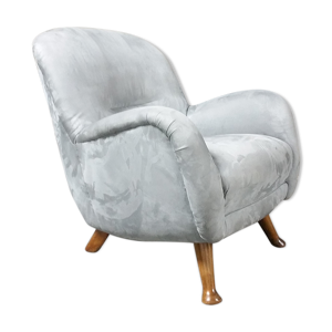 fauteuil club EGG Suedois Teddy par Berga Mobler, 1940