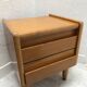 Bedside table / wooden sofa end, 1970s/1980s