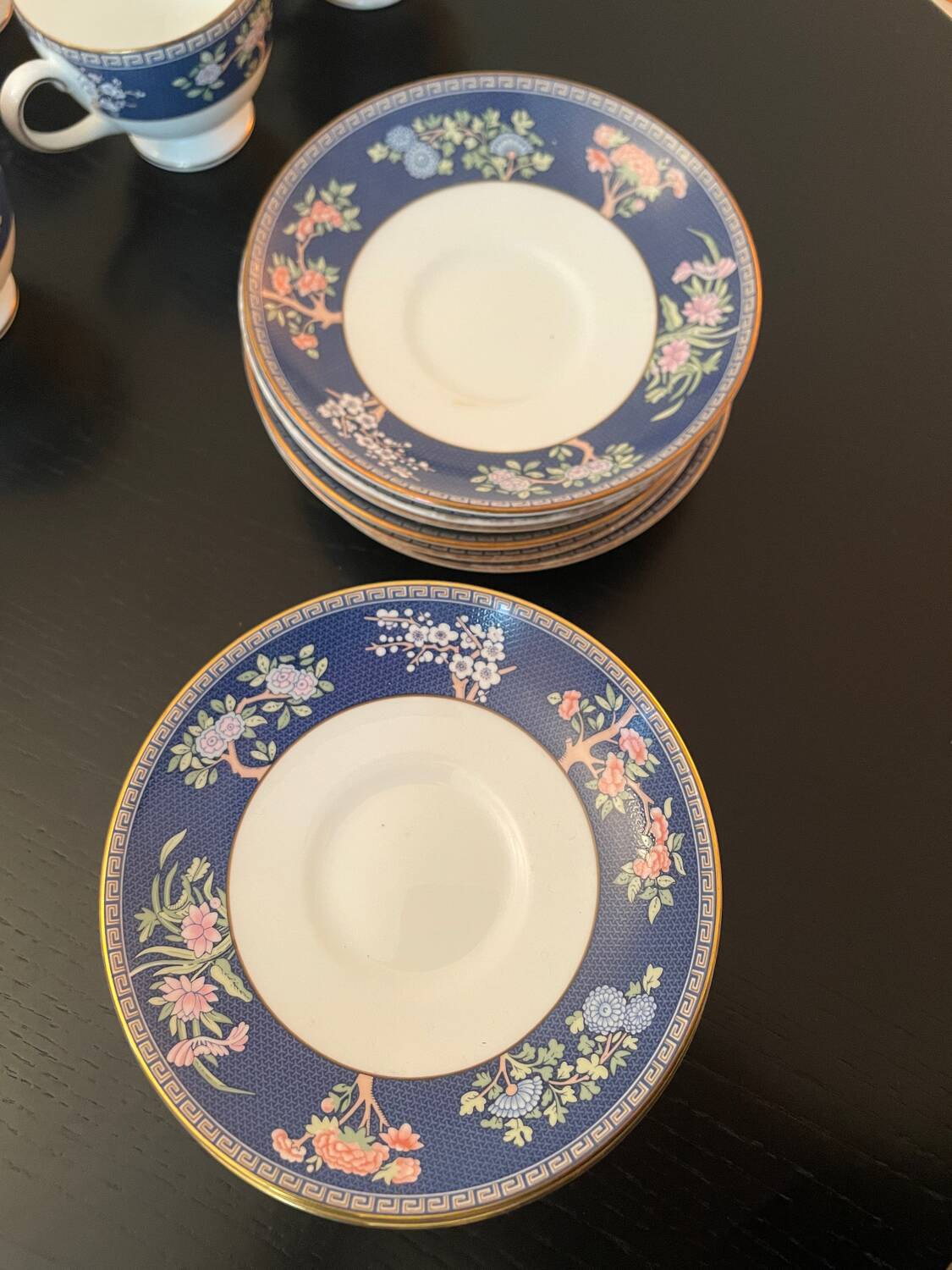 Coffee cup set/saucers/sugar bowl/milk jug/teapot