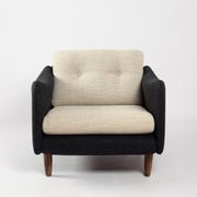 Pair of armchairs Teckel by Michel Mortier for Steiner France 1960