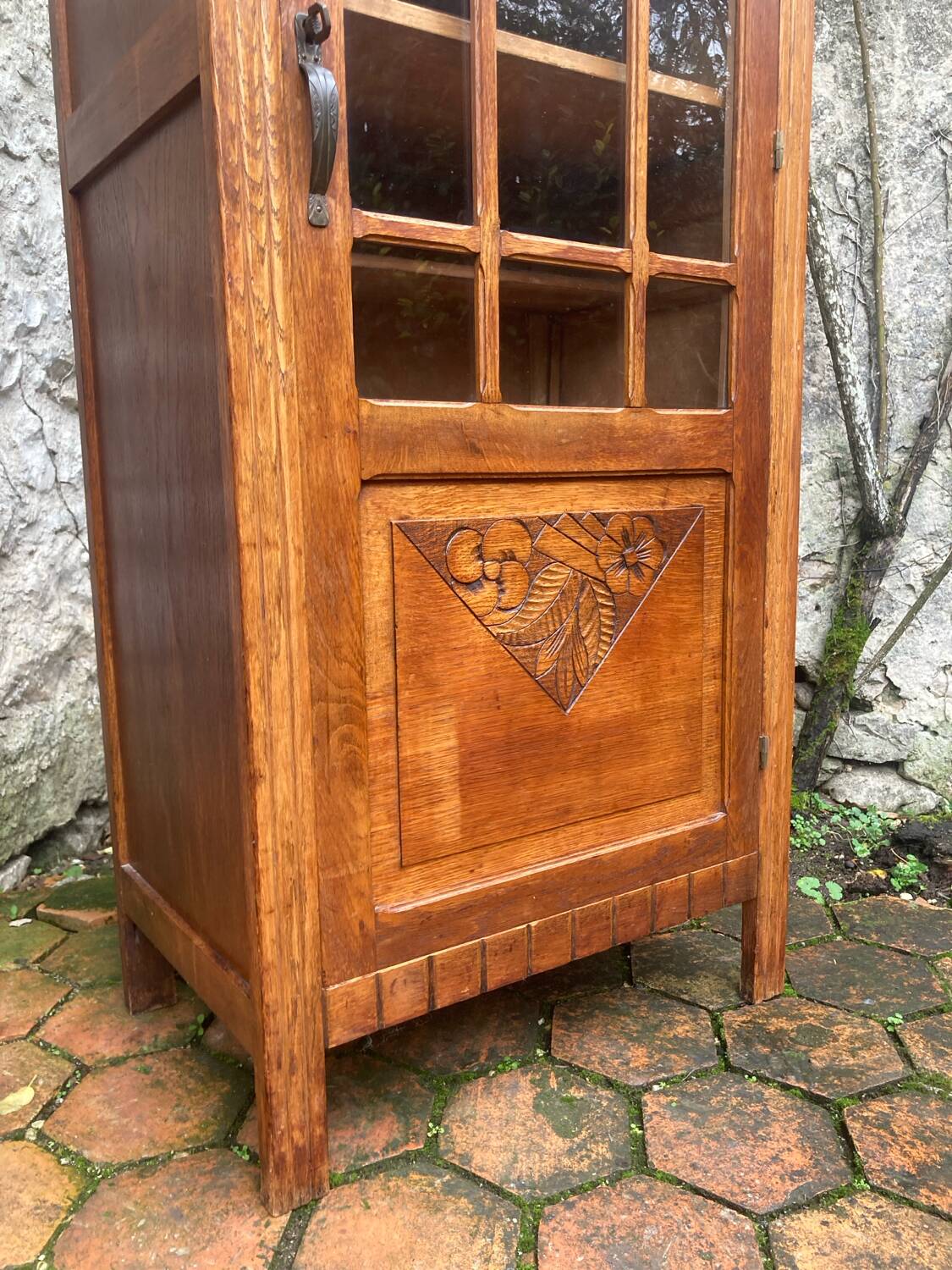 Armoire vitrée art déco