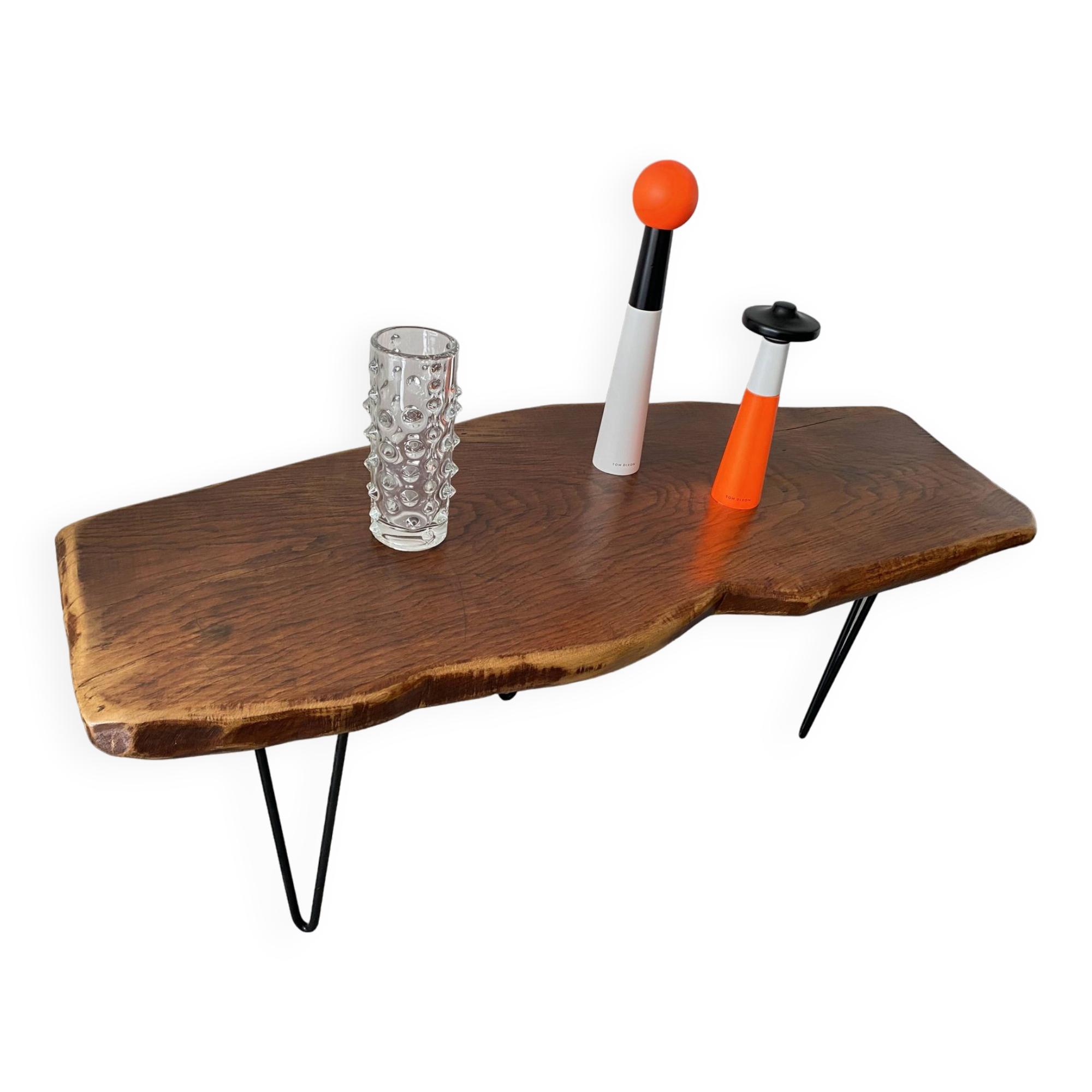 Vintage brutalist coffee table from the 60s