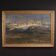 Antique Italian signed mountain landscape painting from 19th century