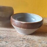 Small stoneware bowls from Digoin, rustic serving bowls