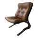 Fauteuil en cuir, Chauffeuse