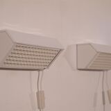 Pair of vintage Scandinavian wall lamps 1970