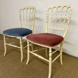 Paire de chaises Napoléon III