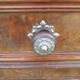 Old bedside table, marble top