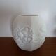 Kaiser Germany M Frey biscuit ball vase signed