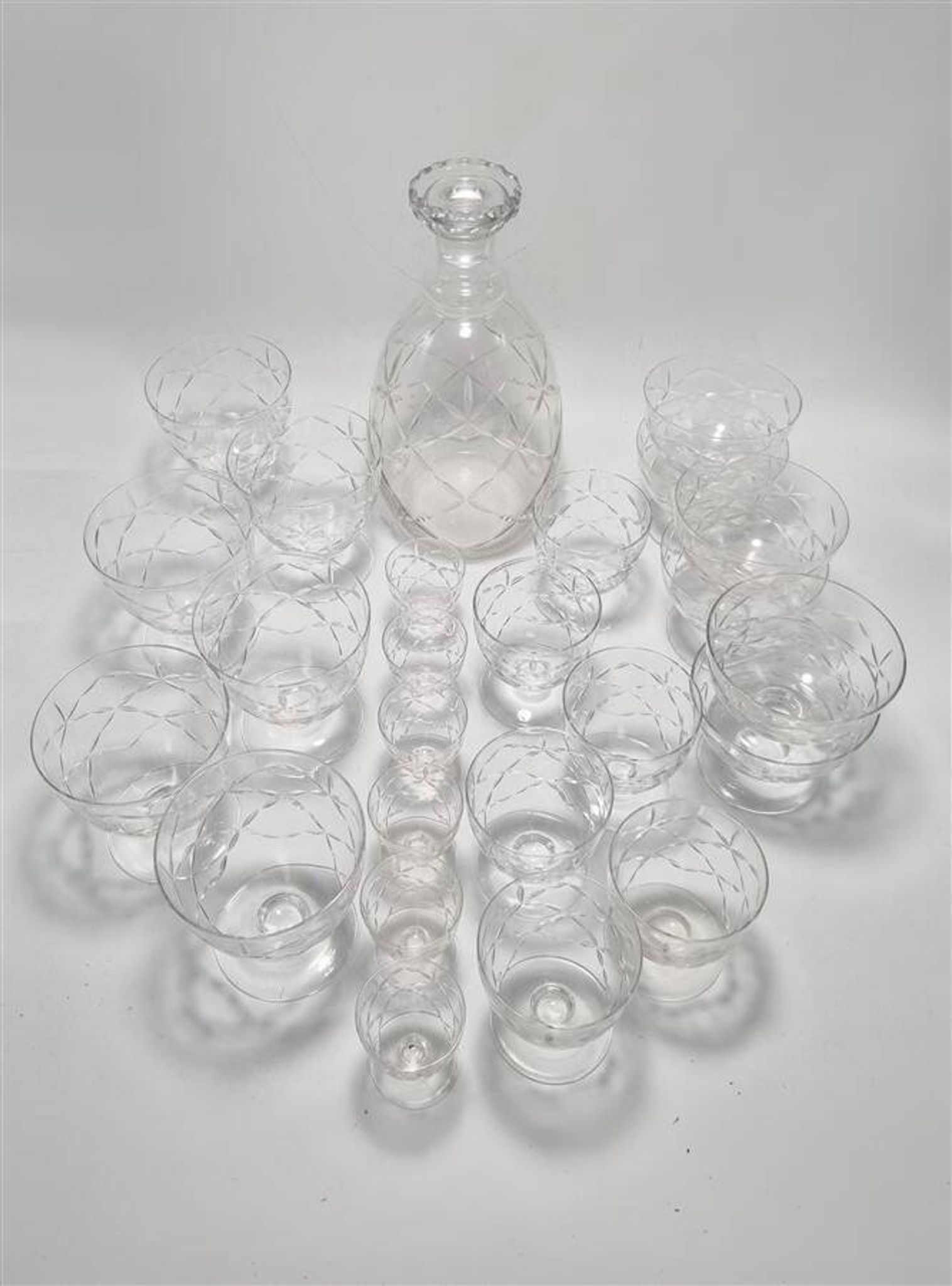 Verres Daum Nancy France